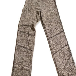 H.M. EUC GIRLS LEGGINGS PANTS BOTTOMS BLACK WHITE SIZE 9 10